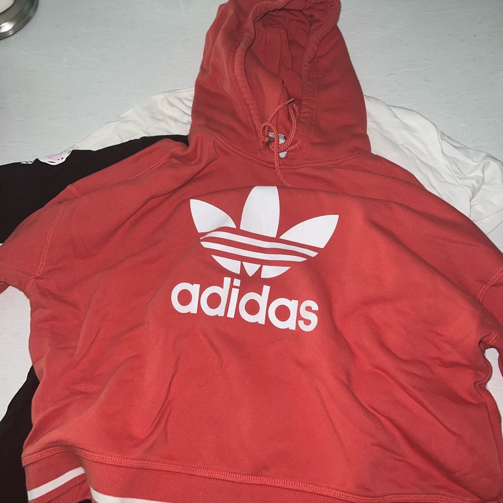 Adidas cropped sweatshirt